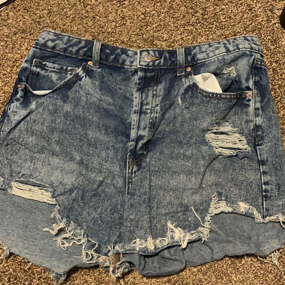 Wild fable ripped jean shorts